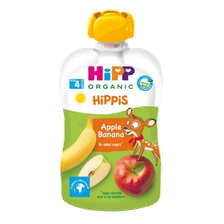 HIPP Ābolu, Banānu (4m+) biezenis, 100 g