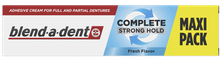 BLEND-A-DENT Complete Strong Hold, Fresh Flavor fiksējošs krēms zobu protēzēm, 70.5 ml