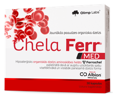 OLIMP LABS Chela-Ferr Med+ kapsulas, 30 gab.