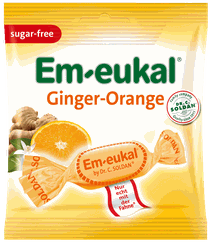 DR. SOLDAN Ginger-Orange sugar-free konfektes, 50 g