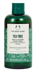 THE BODY SHOP Tea Tree līdzeklis sejas mazgāšanai, 250 ml