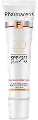 PHARMACERIS F Capilar-Correction 20 Nude SPF 20 fluīds, 30 ml
