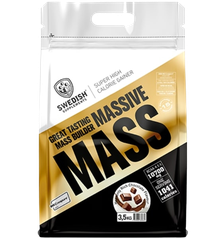 SWEDISH SUPPLEMENTS Massive Mass Heavenly Rich Chocolate pulveris, 3500 g