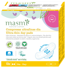MASMI Ultra-Thin Day higiēniskās paketes, 10 gab.