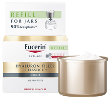EUCERIN Hyaluron-Filler + Elasticity Night sejas krēms, 50 ml