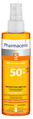 PHARMACERIS SUN SPF 50+ saules aizsarglīdzeklis, 200 ml