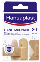 HANSAPLAST Hand Mix plāksteri, 20 gab.