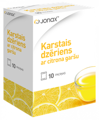 JONAX Ar Citrona Garšu karstais dzēriens, 10 gab.