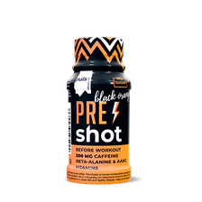 PULS NUTRITION Pre-workout shot Black Orange pudelīte, 60 ml