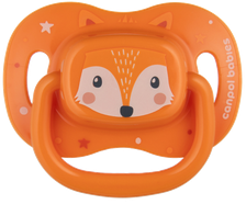 CANPOL BABIES Cute Animals, 18+ mēn. Orange māneklītis, 1 gab.