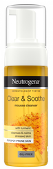 NEUTROGENA Clear&Soothe attīrošas putas, 150 ml