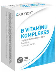 JONAX B vitamīnu komplekss kapsulas, 30 gab.