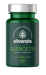 SILVANOLS Quercetin kapsulės, 60 vnt.