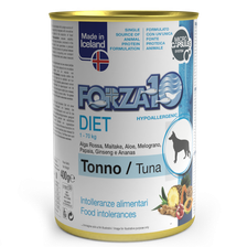 FORZA10 Diet Tuncis, Suņiem mitrā barība, 400 g