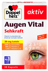 DOPPELHERZ Aktiv Augen Vital kapsulas, 30 gab.