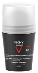 VICHY Homme 72 h Extreme antiperspirants, 50 ml