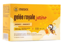 MEDEX Gelée Royale Junior Shot (9 ml) pudelītes, 10 gab.