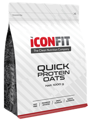 ICONFIT Quick Protein Oats Apple-Cinnamon biezputra, 1000 g