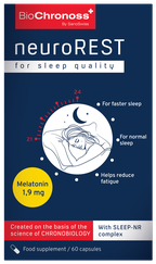 BIOCHRONOSS NeuroREST kapsulas, 60 gab.