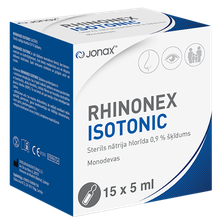 JONAX Rhinonex Isotonic 5 ml šķidrums, 15 gab.