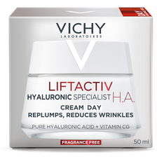 VICHY Liftactiv H.A. Anti-Wrinkle Firming sejas krēms, 50 ml