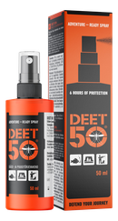DEET 50 pret odiem un ērcēm sprejs, 50 ml