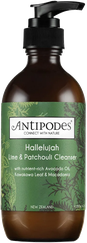 ANTIPODES Hallelujah Lime & Patchouli līdzeklis sejas mazgāšanai, 200 ml