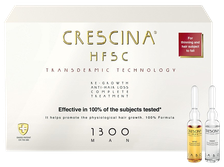 CRESCINA Transdermic 1300 Man (10+10) ampulas, 20 gab.