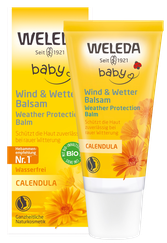 WELEDA Baby Kliņģerīšu aizsargkrēms skarbos laika apstākļos, 30 ml