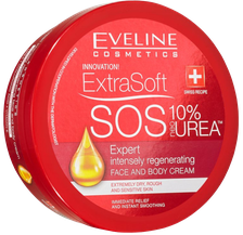 EVELINE Extra Soft SOS 10 % UREA ķermeņa krēms, 175 ml