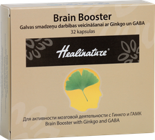 HEALINATURE Brain Booster kapsulas, 32 gab.
