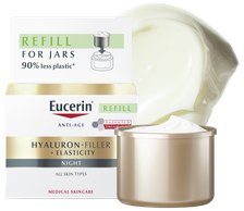 EUCERIN Hyaluron-Filler + Elasticity Night sejas krēms, 50 ml