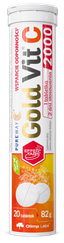OLIMP LABS Gold Vit C 2000 Lemon putojošās tabletes, 20 gab.