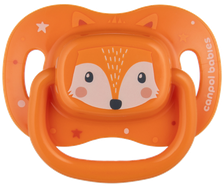 CANPOL BABIES Cute Animals, 0-6 mēn Orange māneklītis, 1 gab.