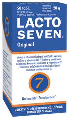 LACTO SEVEN Original tabletes, 50 gab.