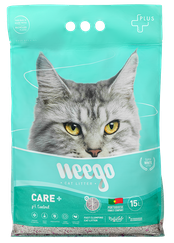 WEEGO Care+ cementējošās smiltis kaķiem, 15 L