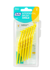 TEPE Angle Size 4 0.7 mm tarpdančių šepetėlis, 6 vnt.