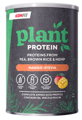 ICONFIT Plant Protein - Mango Stevia pulveris, 480 g
