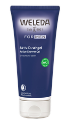 WELEDA For Men Active dušo gelis, 200 ml