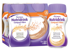 NUTRICIA Nutridrink Compact Fibre (ar Mokas Kafijas Garšu), 125 ml dzēriens, 4 gab.