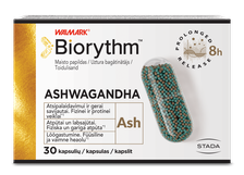 BIORYTHM Ashwagandha kapsulas, 30 gab.
