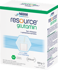 NESTLE Resource Glutamin 5 g paciņas, 20 gab.