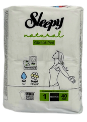 SLEEPY Natural New Normal ikdienas ieliktnīši, 40 gab.