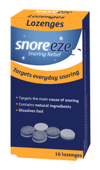 SNOREEZE pret krākšanu pastilas, 16 gab.