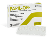 PAPIL-OFF vaginālās svecītes, 10 gab.