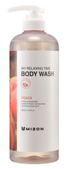 MIZON My Relaxing Time [Peach] dušas želeja, 800 ml