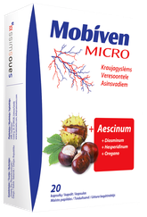 MOBIVEN  Micro kapsulas, 20 gab.