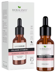 BIOBALANCE Collagen + Vitamin C Super serums, 30 ml
