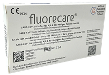 FLUORECARE COVID-19 +A/B grip +RSV tests, 1 gab.