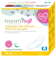 MASMI Soft Ultrathin Day higiēniskās paketes, 10 gab.